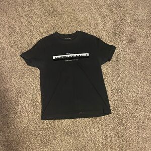 American Eagle Outfitters Dark Tee with Bold Logo